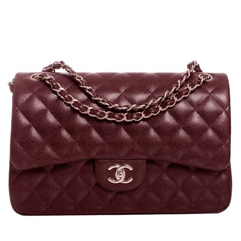 chanel burgundy flap bag|chanel classic flap bag price.